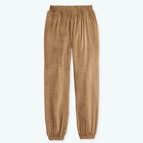 NWT Summersalt Plush Velour Jogger In Fawn - Picture 1 of 7
